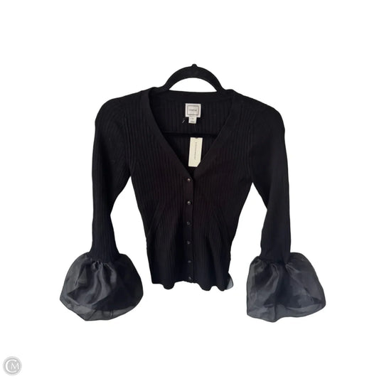 Sweater Cardigan By Maeve In Black, Size: Xs