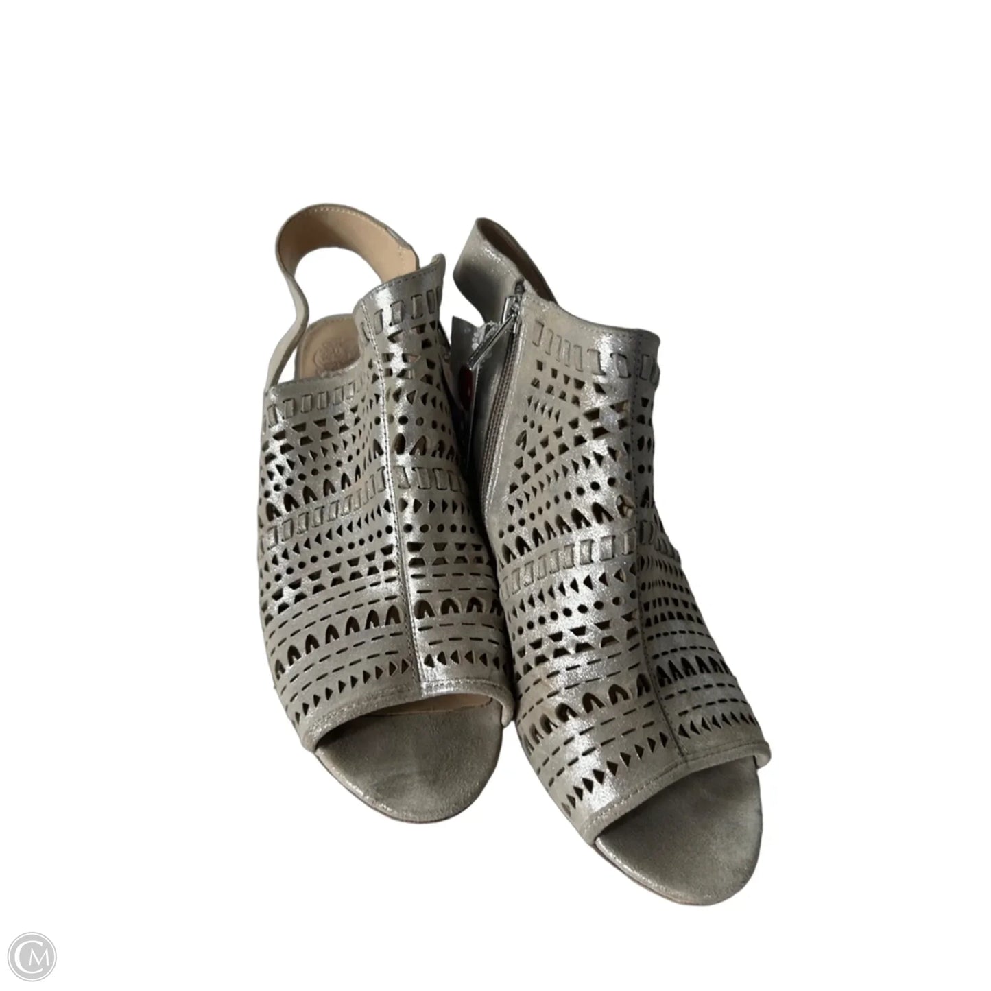 Shoes Heels Block By Vince Camuto In Grey, Size: 8.5