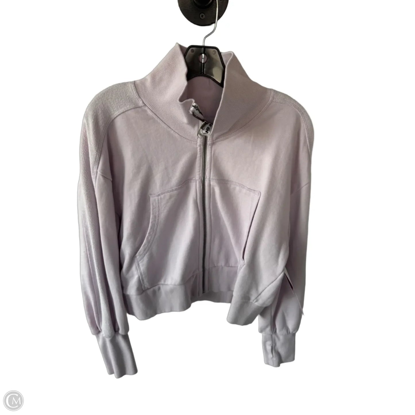 Sweatshirt Collar By Free People In Purple, Size: Xs