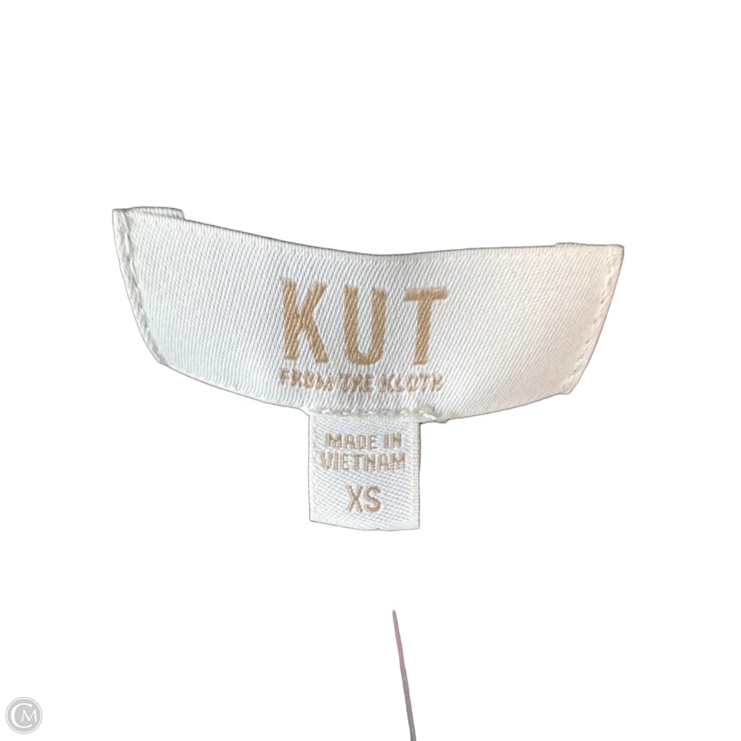 Top Long Sleeve By Kut In Blue & Pink, Size: Xs