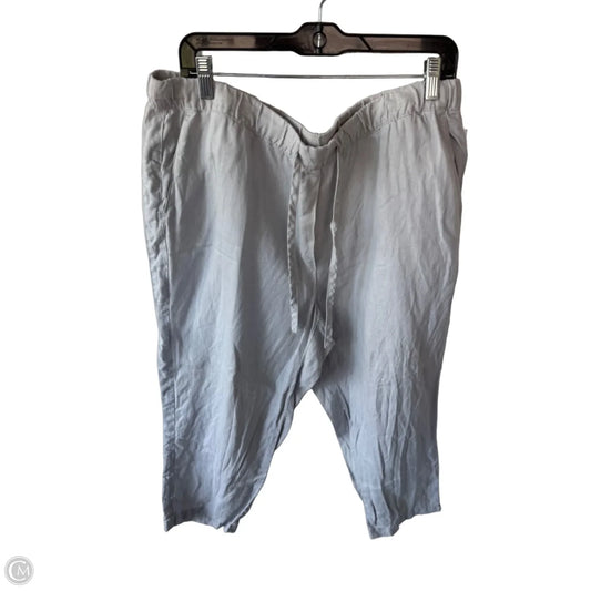 Pants Linen By Pure Jill In Beige, Size: 16
