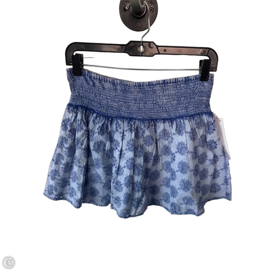 Skirt Mini & Short By Cmc In Blue, Size: 4
