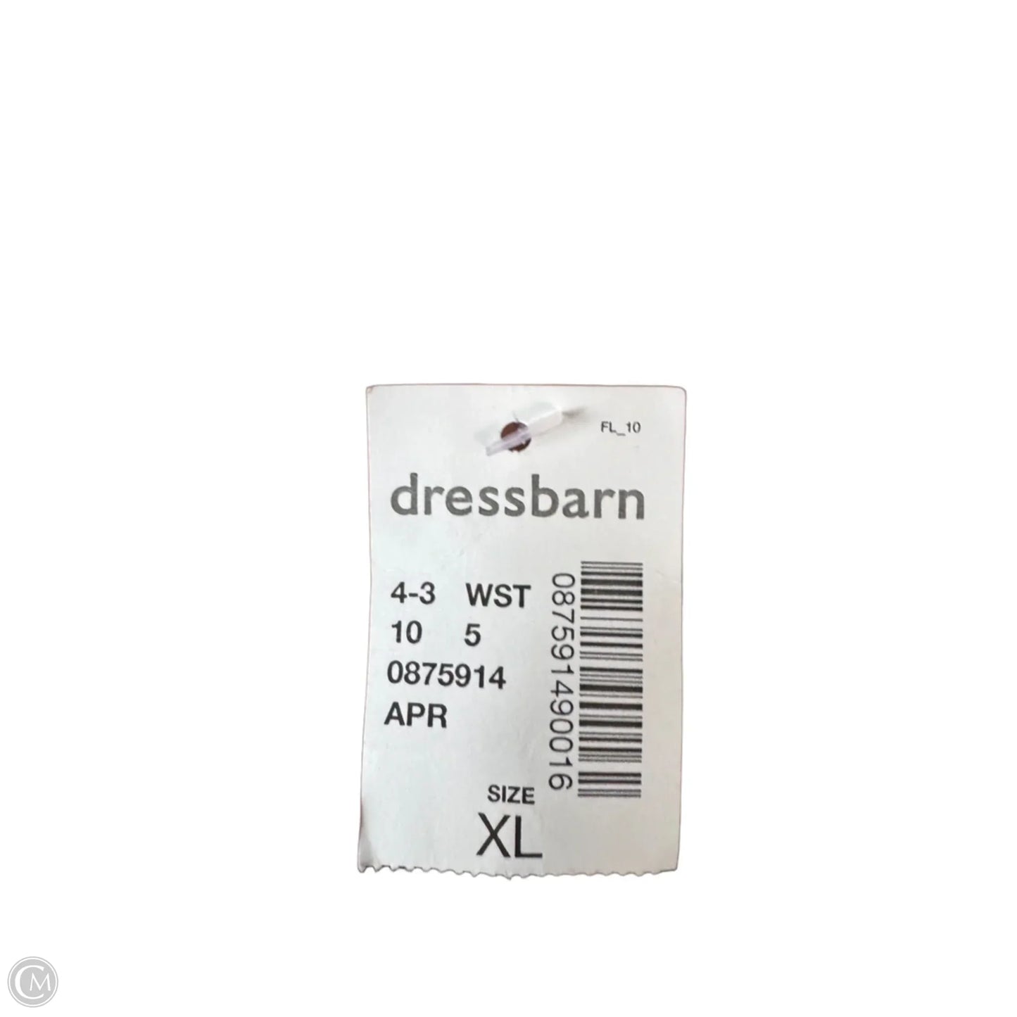 Dress Work By Roz And Ali In Black, Size: Xl