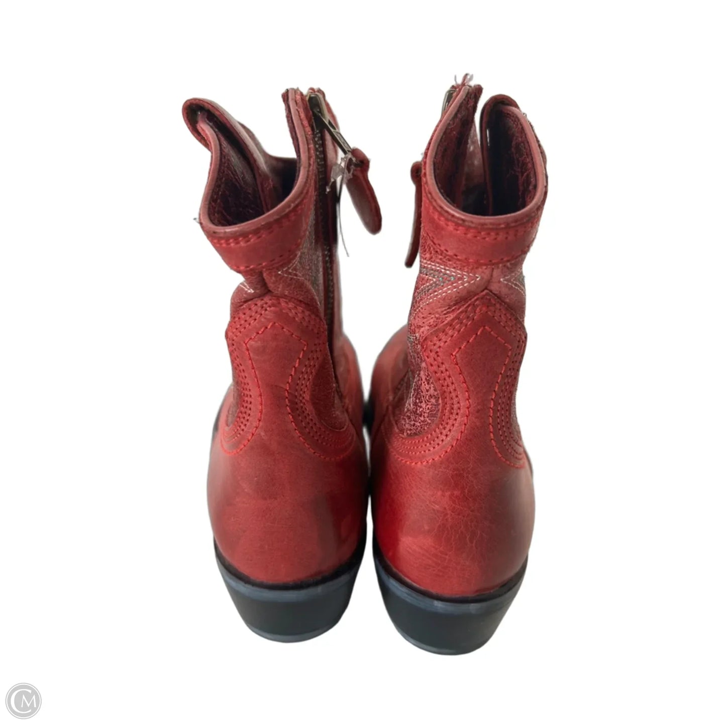 Boots Western By Ariat In Red, Size: 9