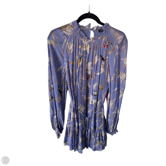 Dress Casual Midi By Banana Republic In Purple, Size: M