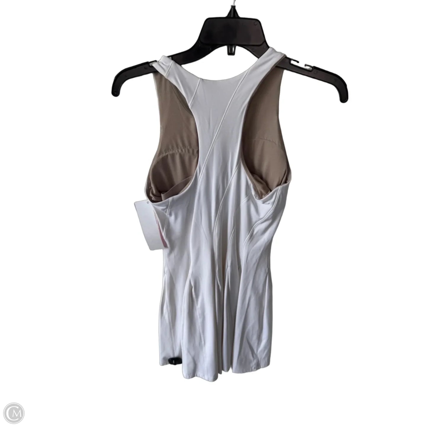 Athletic Dress By Lululemon In White, Size: M