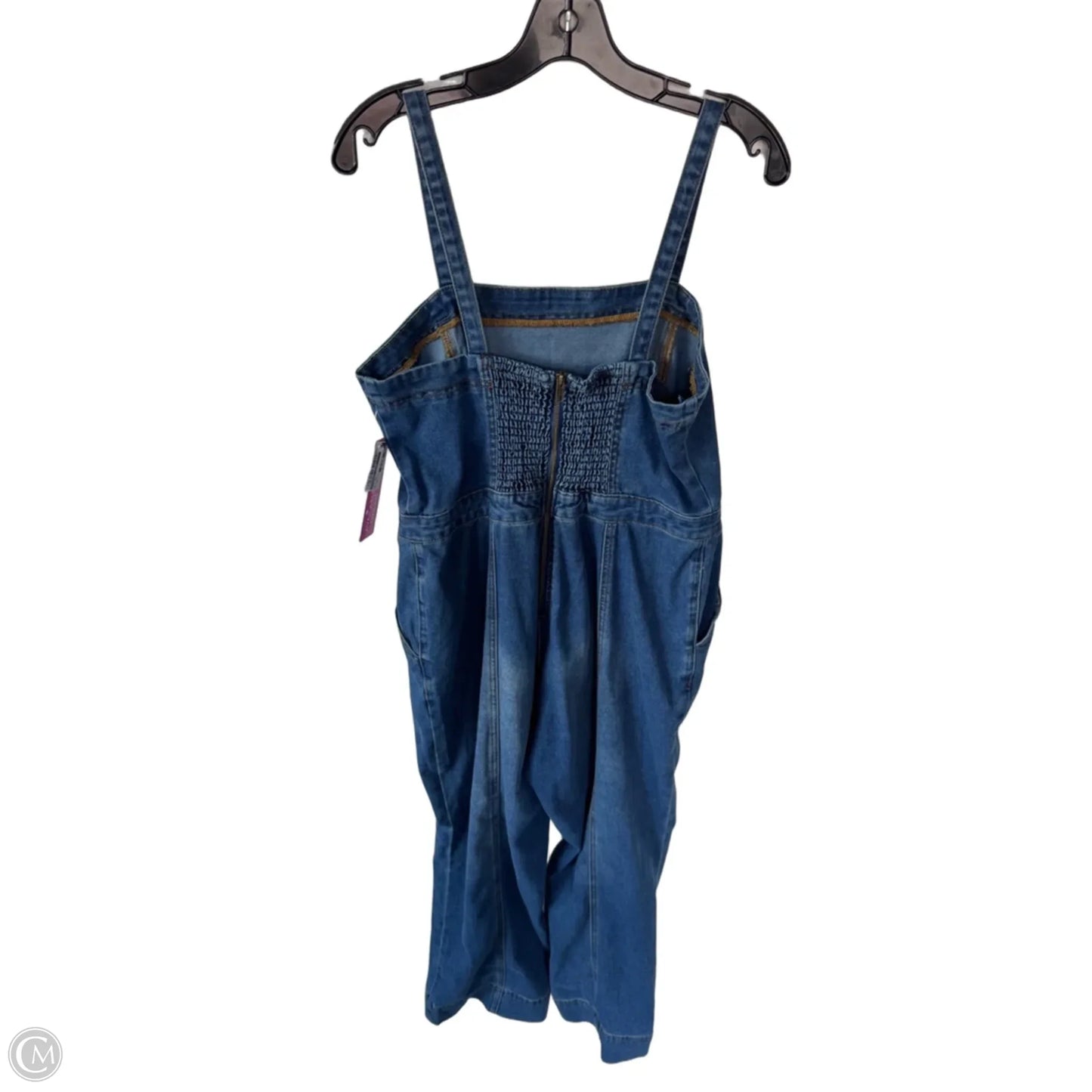 Jumpsuit By Sincerely Jules In Blue Denim, Size: Xl