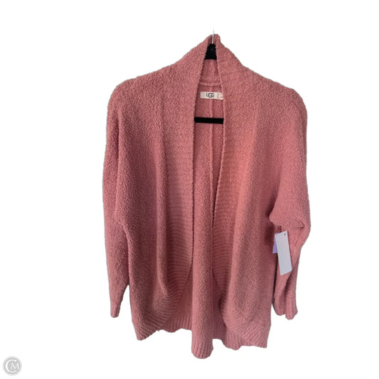 Sweater Cardigan Designer By Ugg In Orange, Size: S