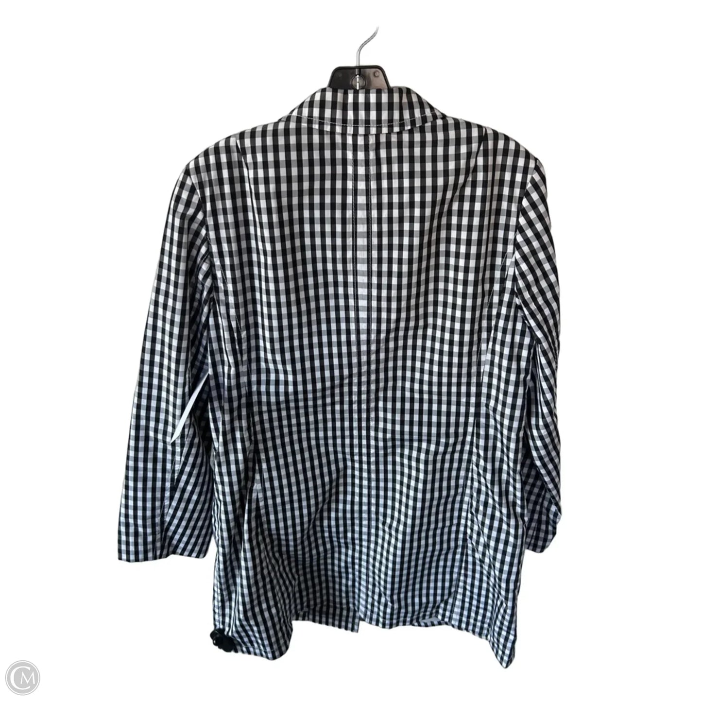 Jacket Other By Talbots In Black & White, Size: M