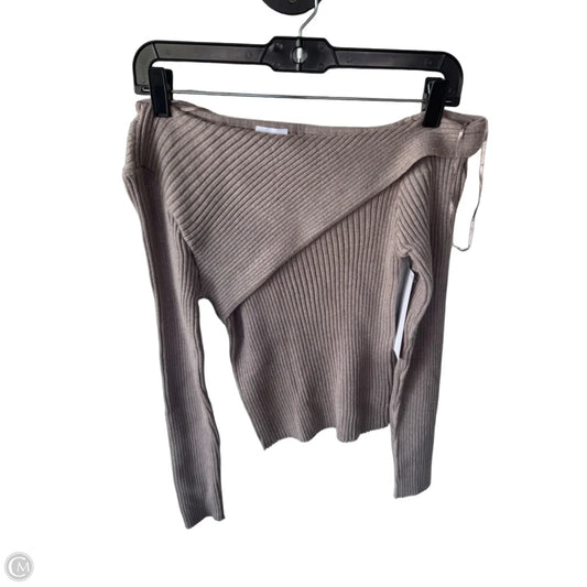 Sweater By Le Lis In Tan, Size: L