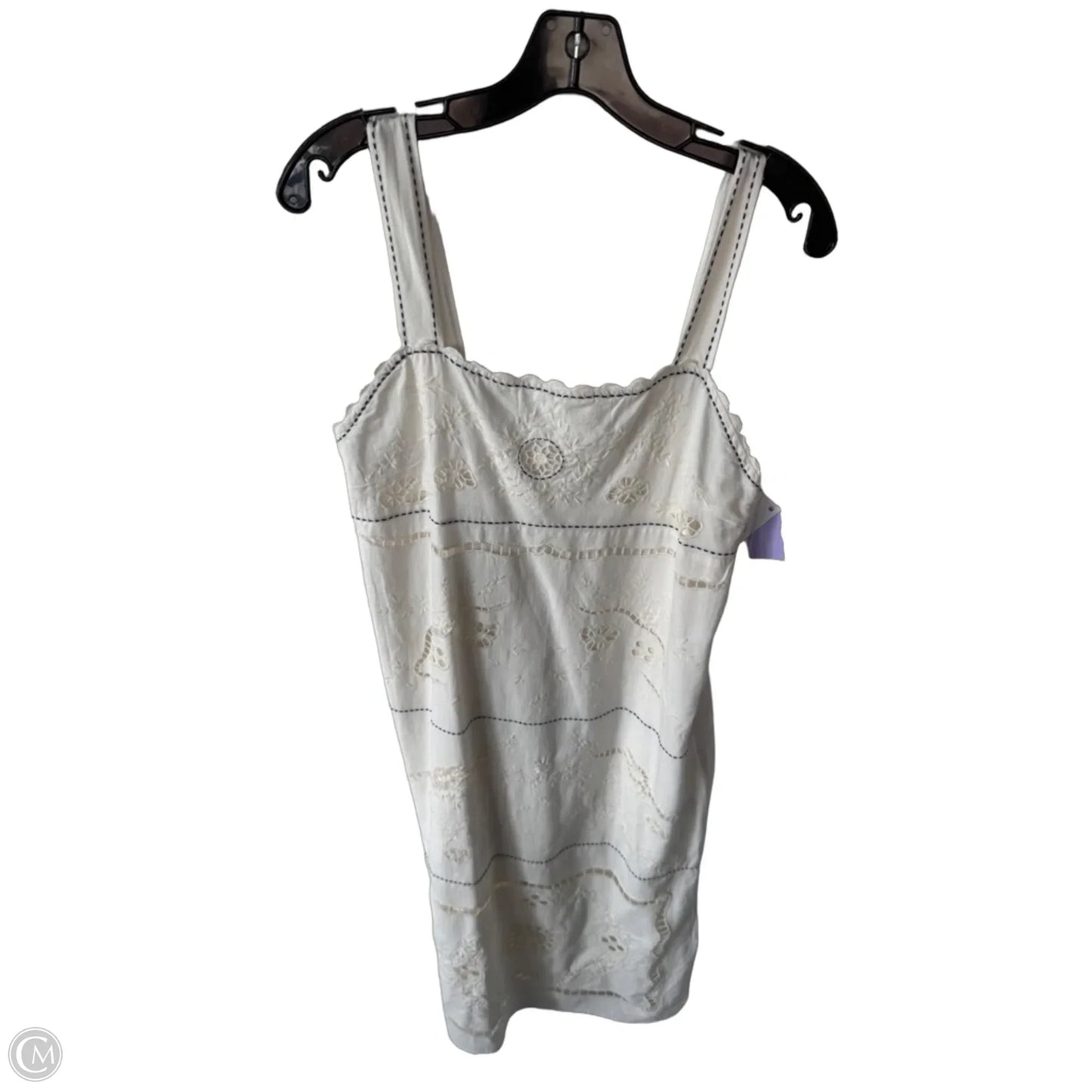 Dress Casual Midi By Zara In Cream, Size: M