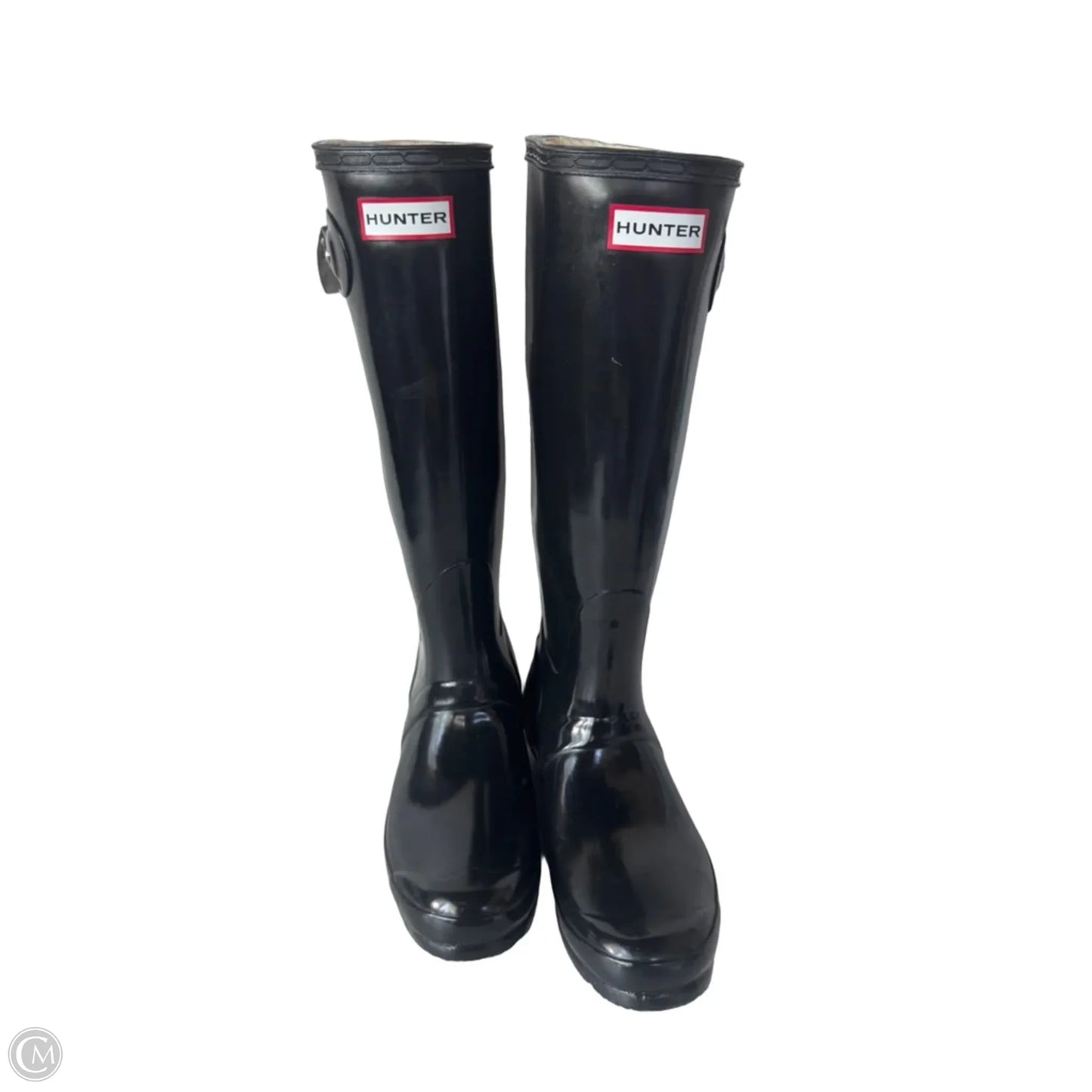 Boots Rain By Hunter In Black, Size: 7