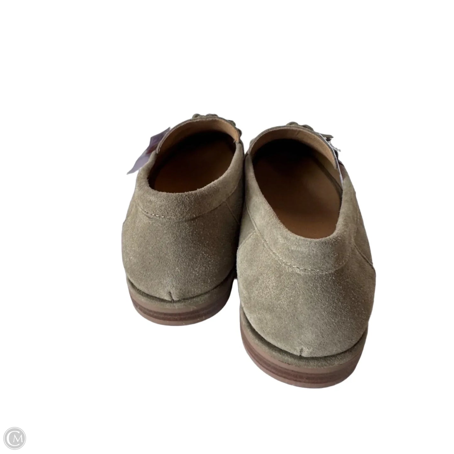 Shoes Flats By Crown Vintage In Green, Size: 11