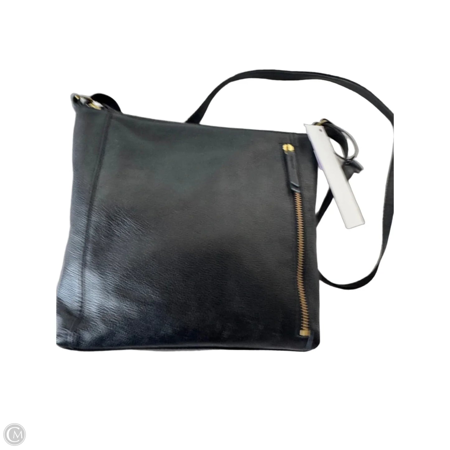 Crossbody Leather By Fossil, Size: Medium