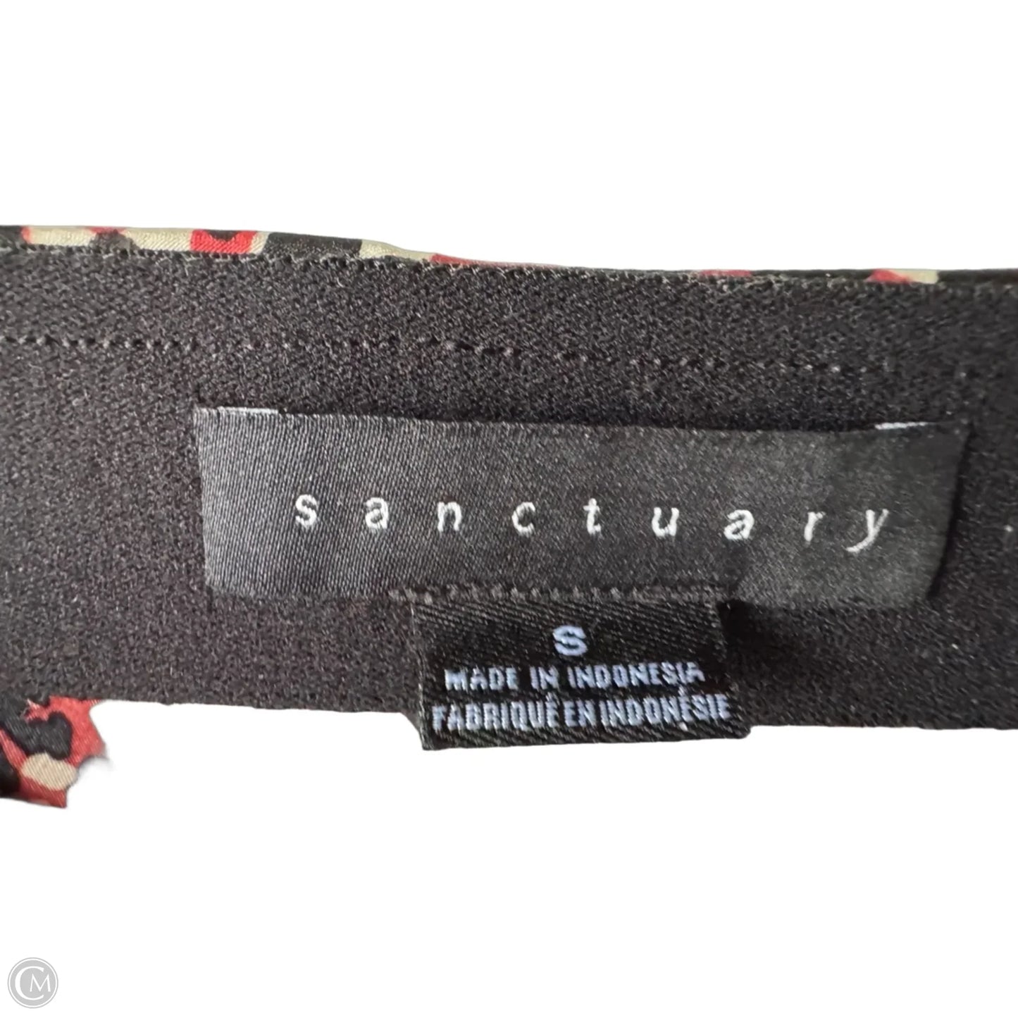 Skirt Midi By Sanctuary In Black & Red, Size: 4