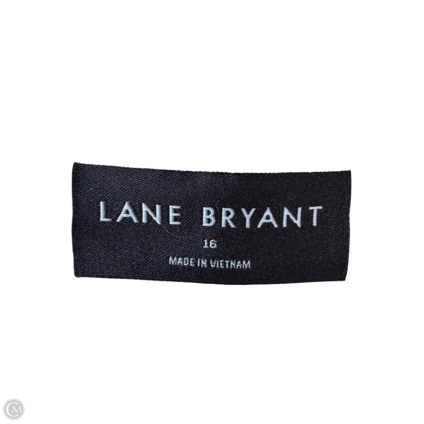 Blazer By Lane Bryant In Tan, Size: Xl