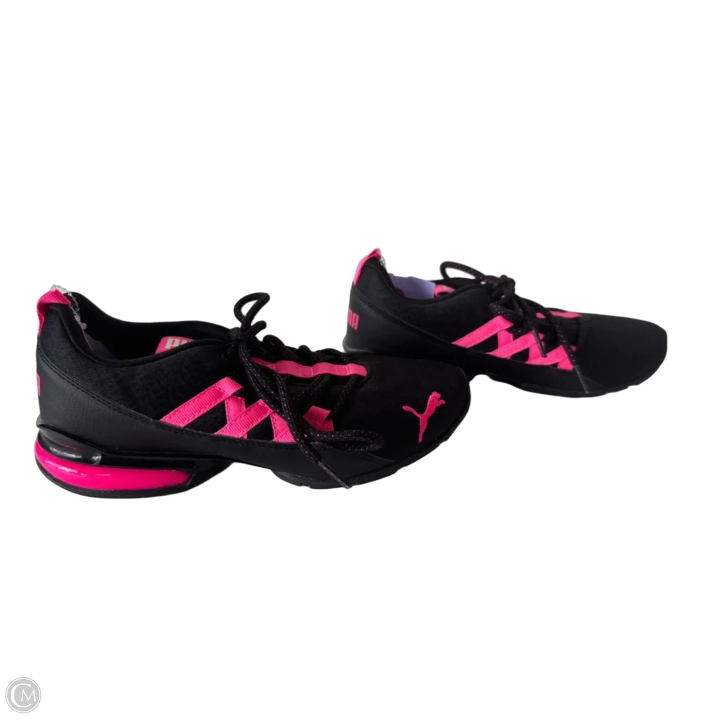 Shoes Athletic By Puma In Black & Pink, Size: 6.5