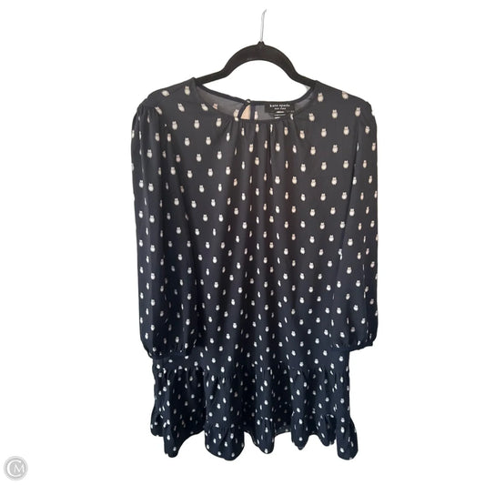 Dress Designer By Kate Spade In Blue & White, Size: L