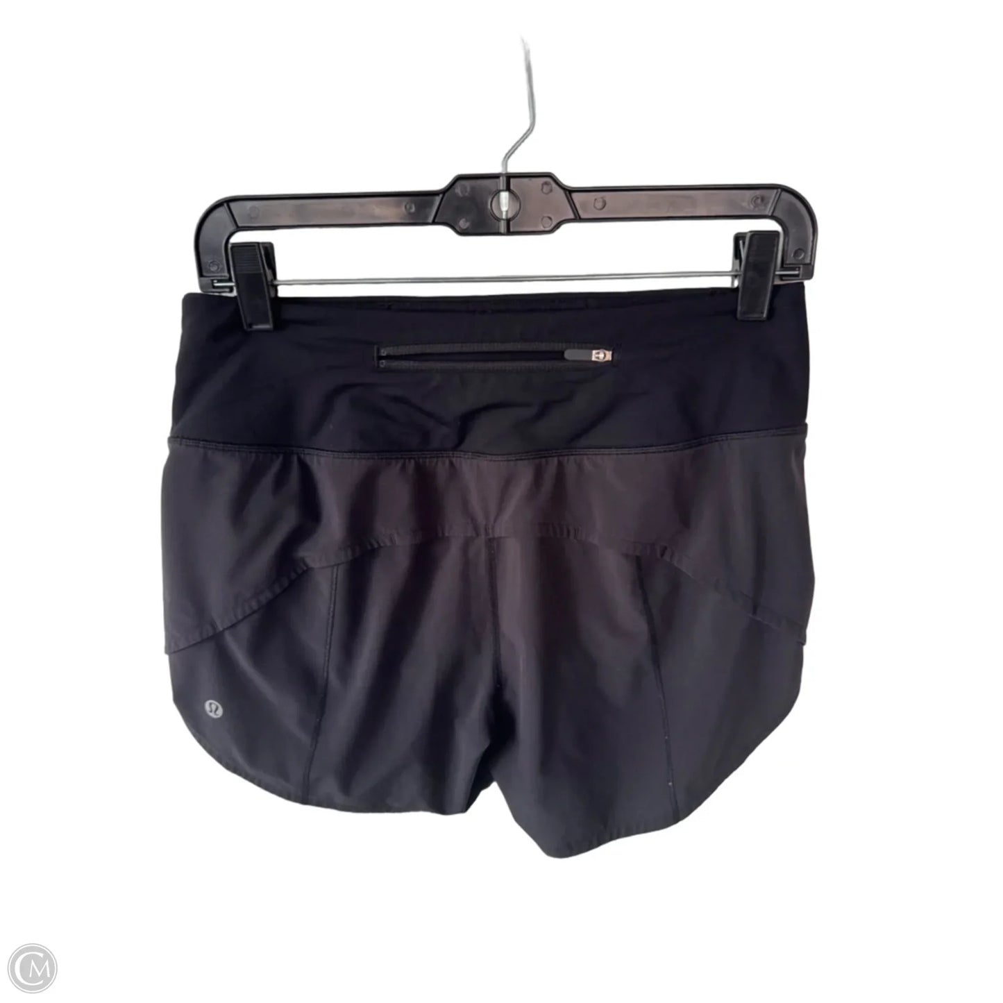 Athletic Shorts By Lululemon In Black, Size: 4