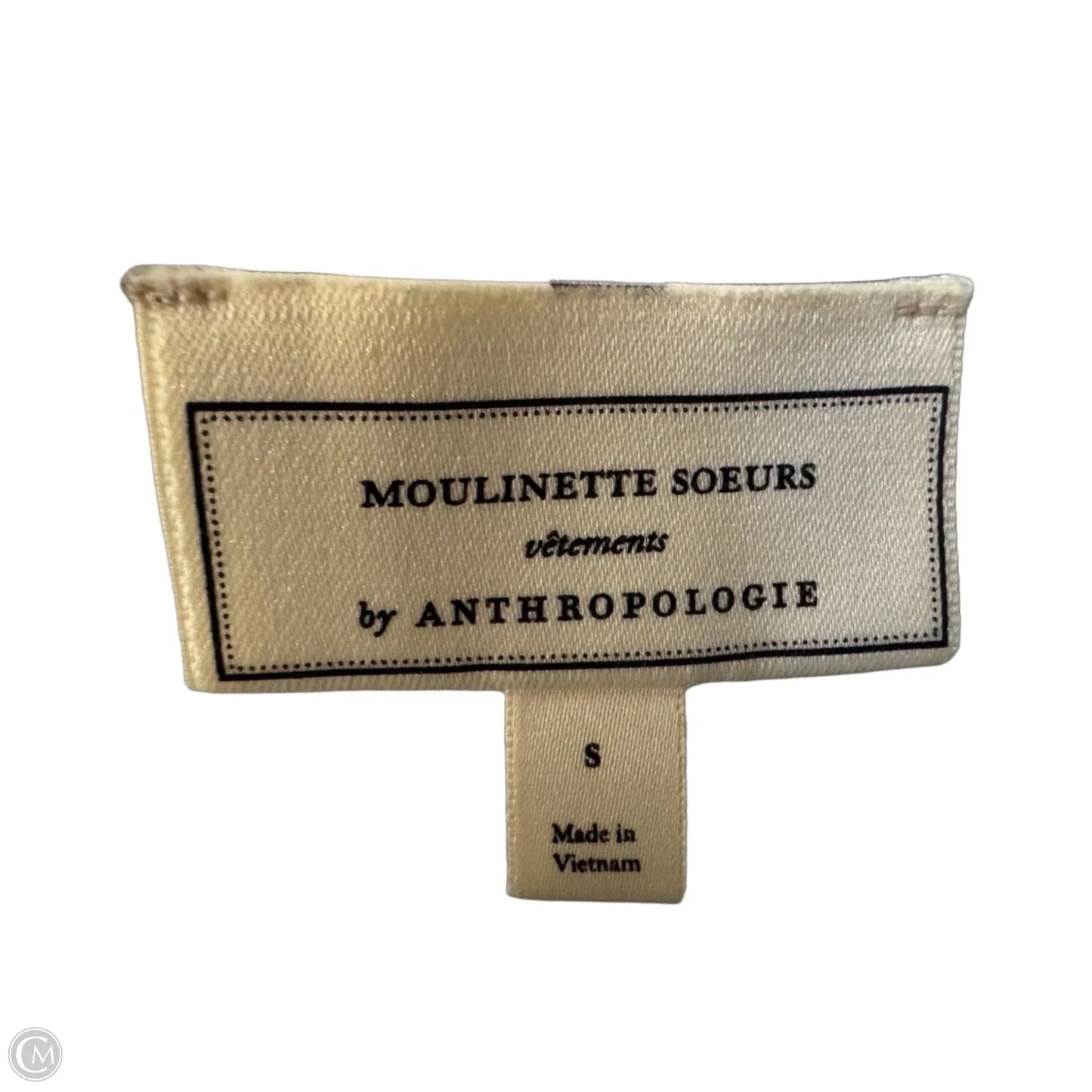 Dress Casual Maxi By Moulinette Soeurs In Green & White, Size: S