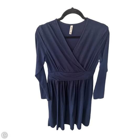 Dress Casual Short By Cme In Navy, Size: M