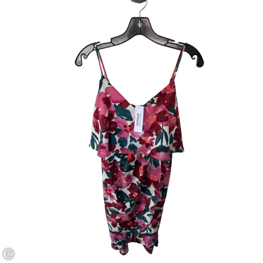 Dress Casual Midi By Gilli In Pink & Red, Size: Mp
