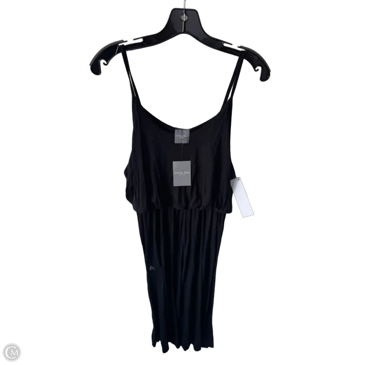Dress Casual Midi By Olivia Rae In Black, Size: L