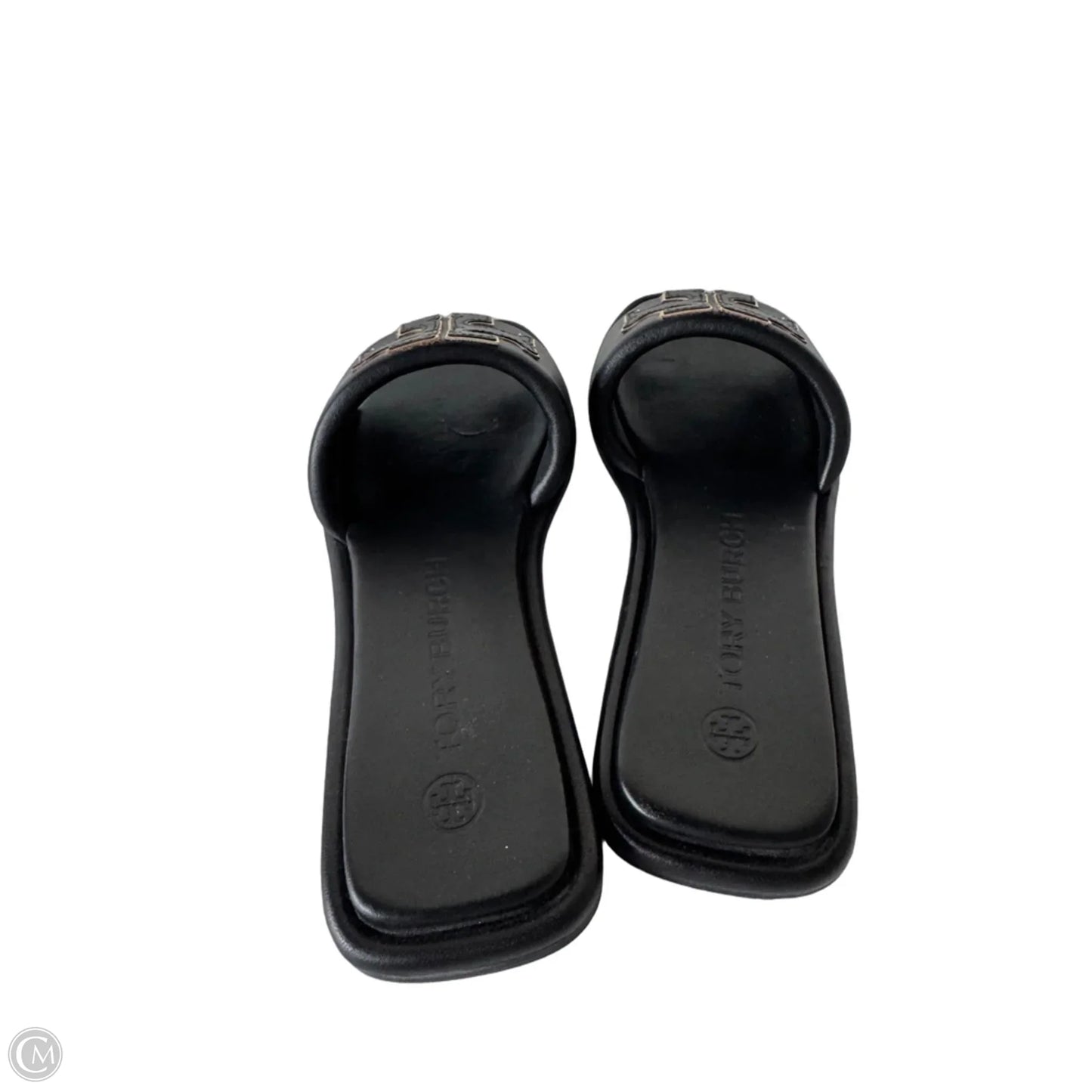 Sandals Designer By Tory Burch In Black, Size: 9