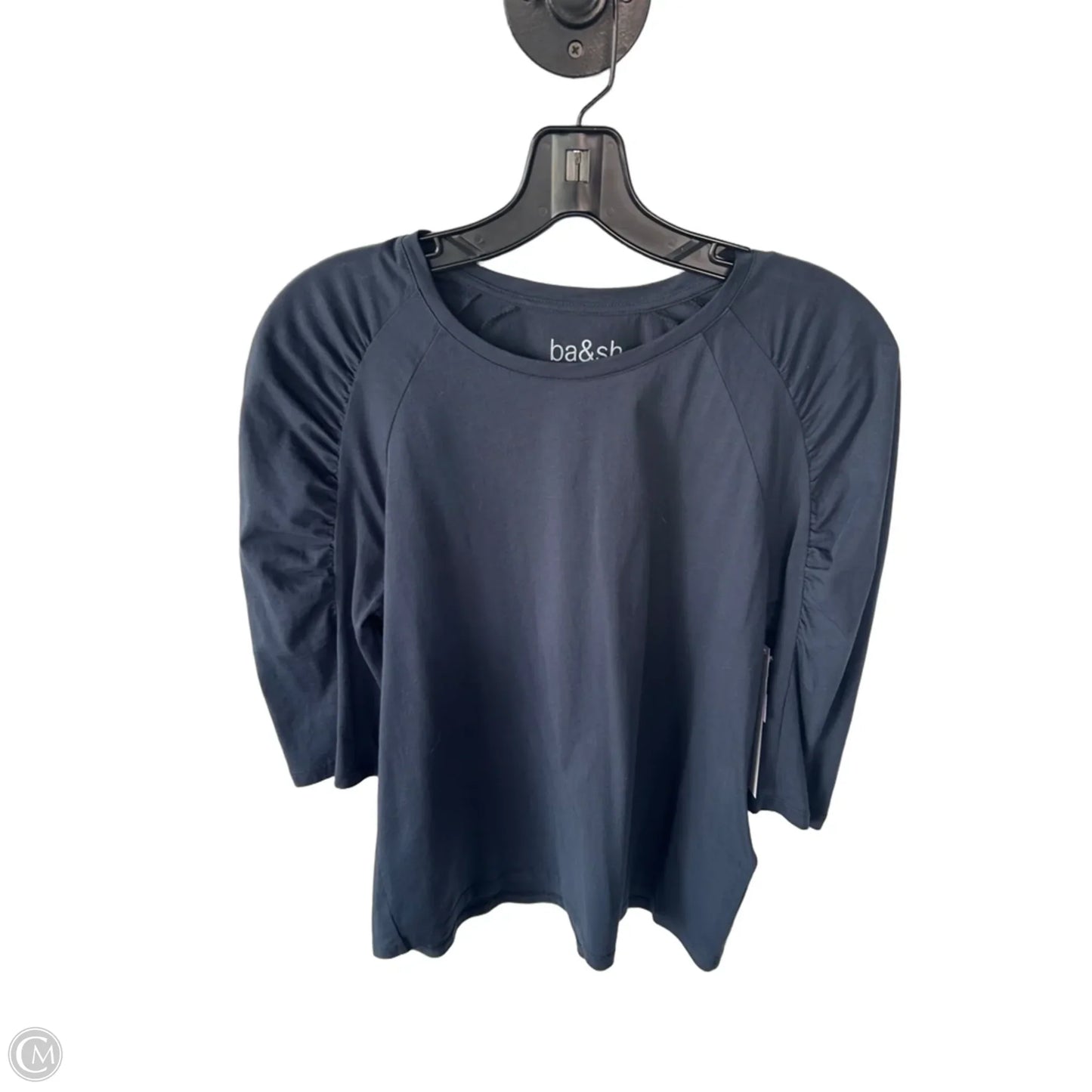 Top 3/4 Sleeve By Cma In Blue, Size: M