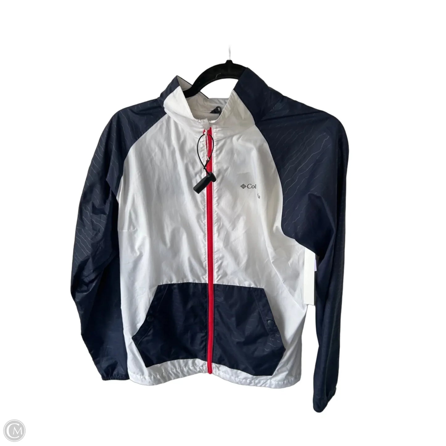 Jacket Other By Columbia In Blue & White, Size: M