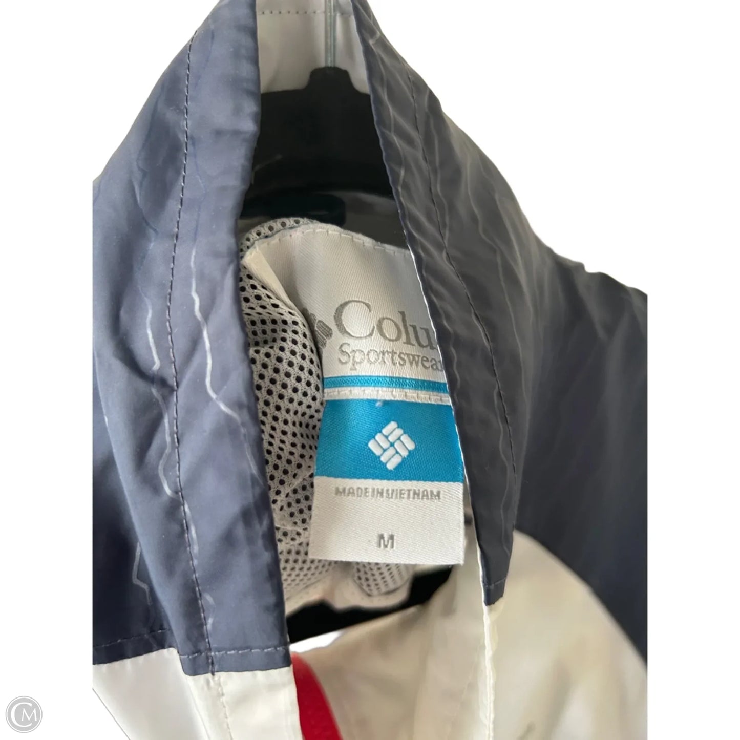 Jacket Other By Columbia In Blue & White, Size: M