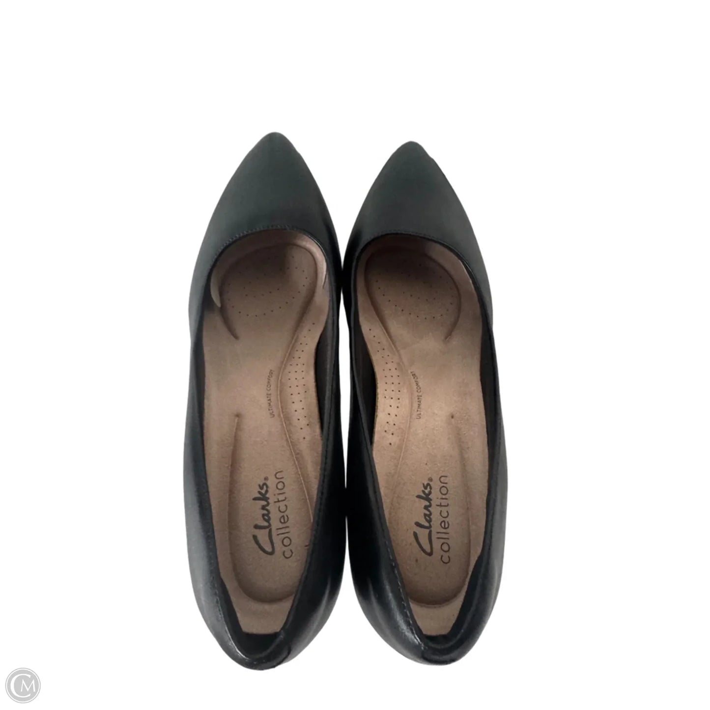 Shoes Heels Block By Clarks In Black, Size: 10