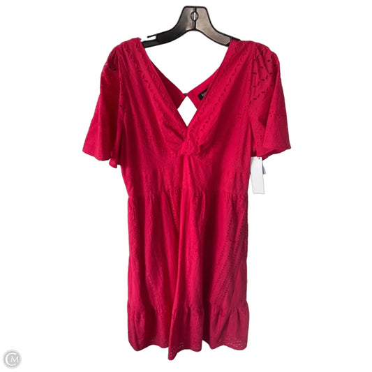 Dress Casual Maxi By Kensie In Pink, Size: Xl