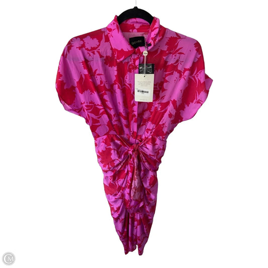 Dress Party Midi By Do + Be In Pink & Red, Size: S