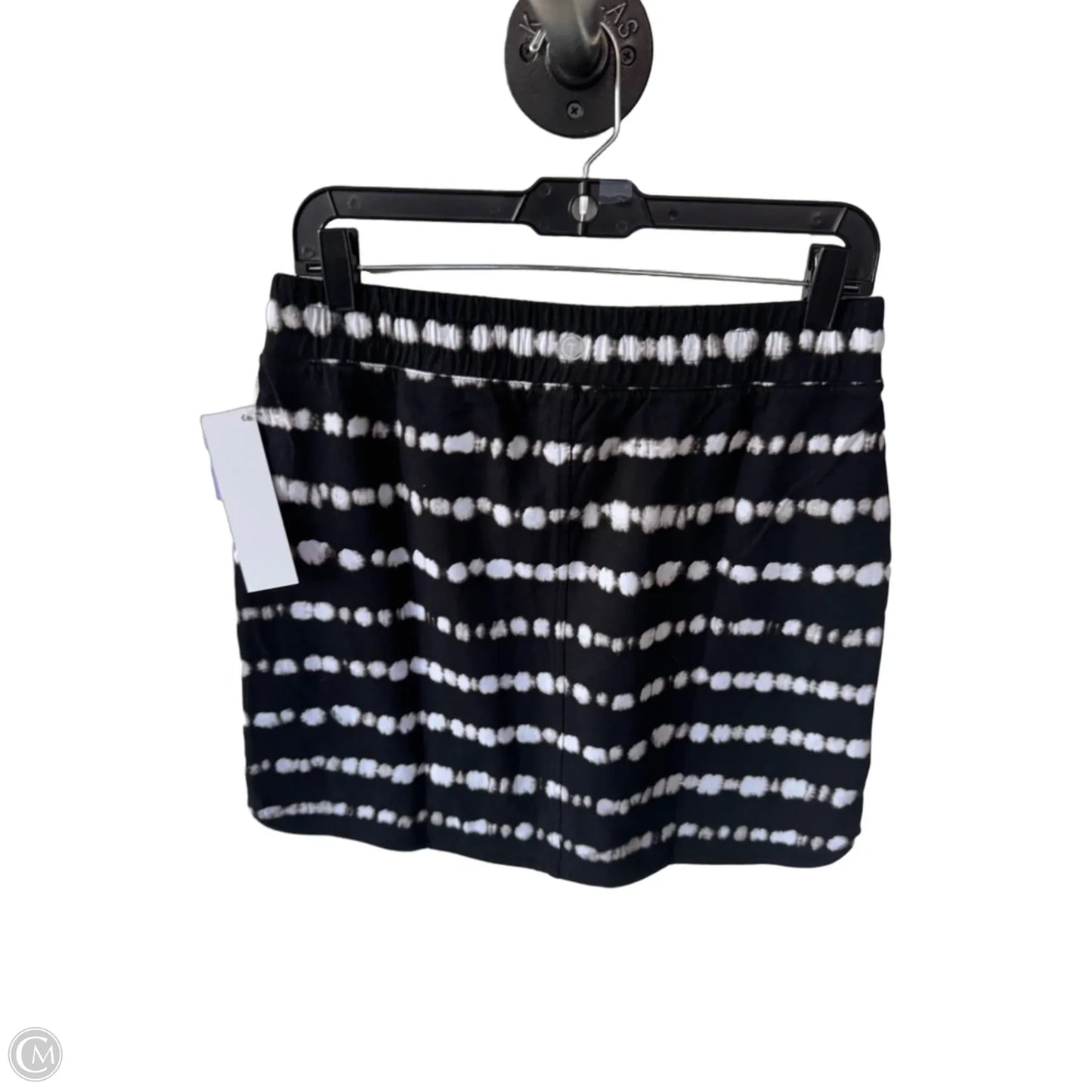 Skirt Mini & Short By Talbots In Black & White, Size: 4
