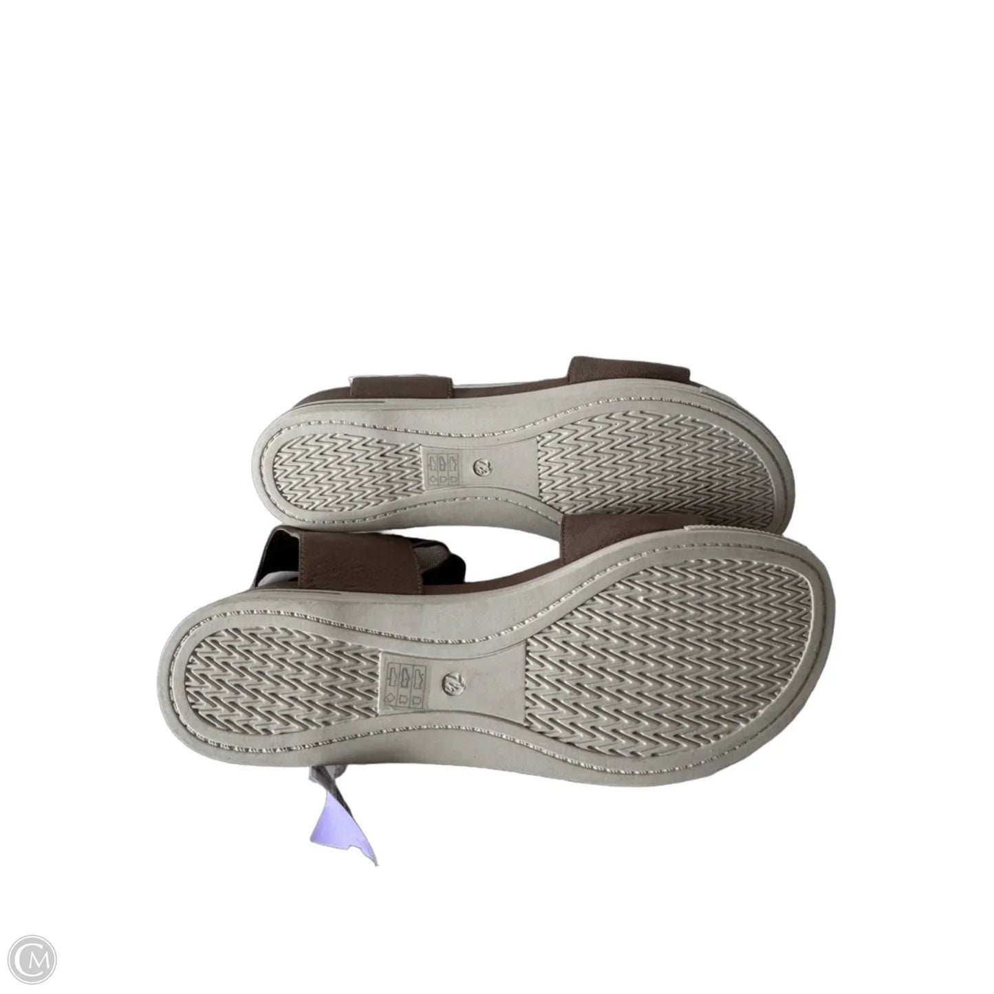 Sandals Flats By Eileen Fisher In Tan, Size: 7.5