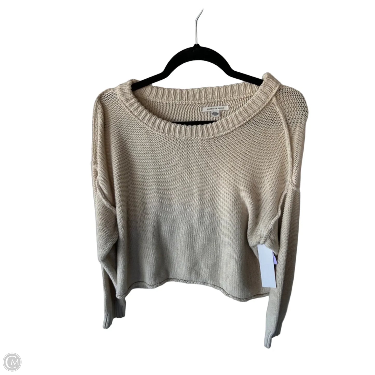 Sweater By American Eagle In Beige, Size: M