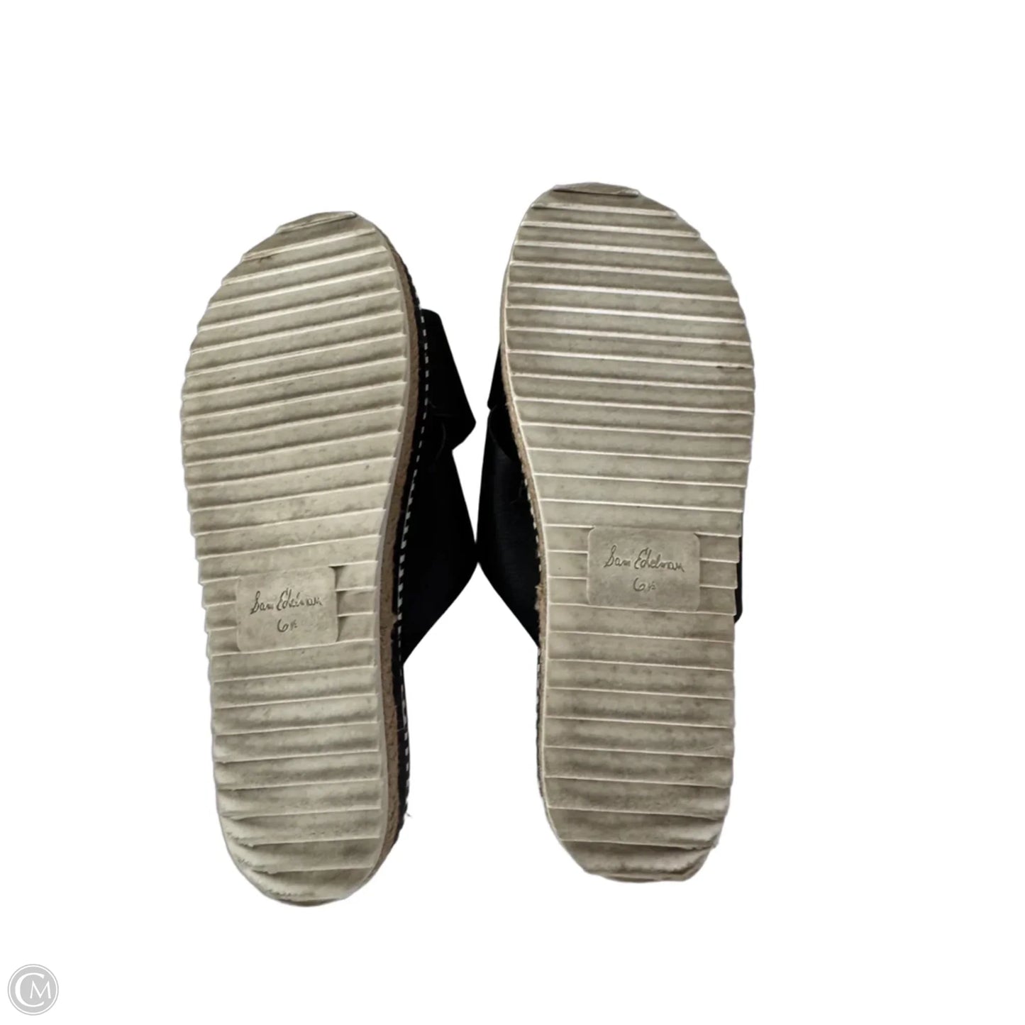Sandals Flats By Sam Edelman In Black, Size: 6.5