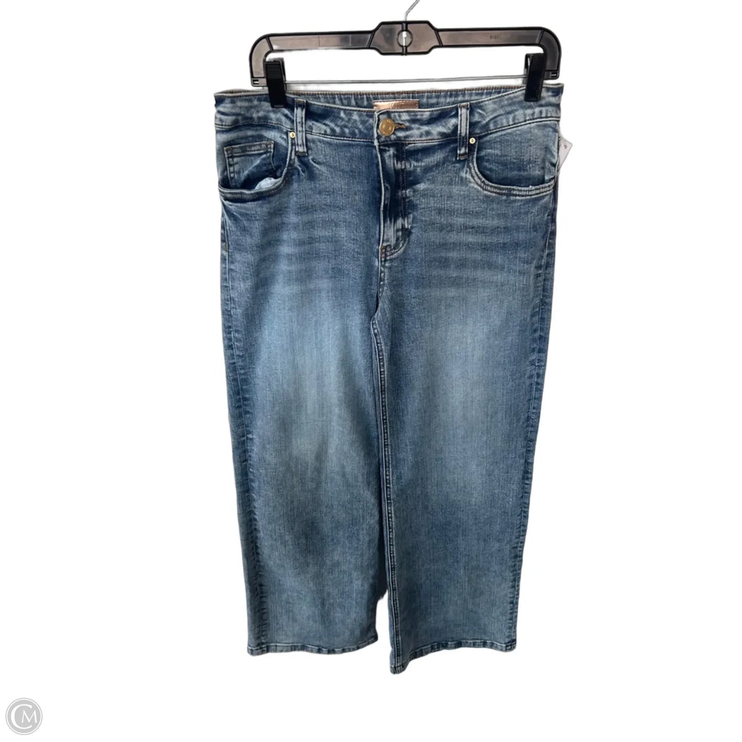 Jeans Wide Leg By Kut In Blue Denim, Size: 6
