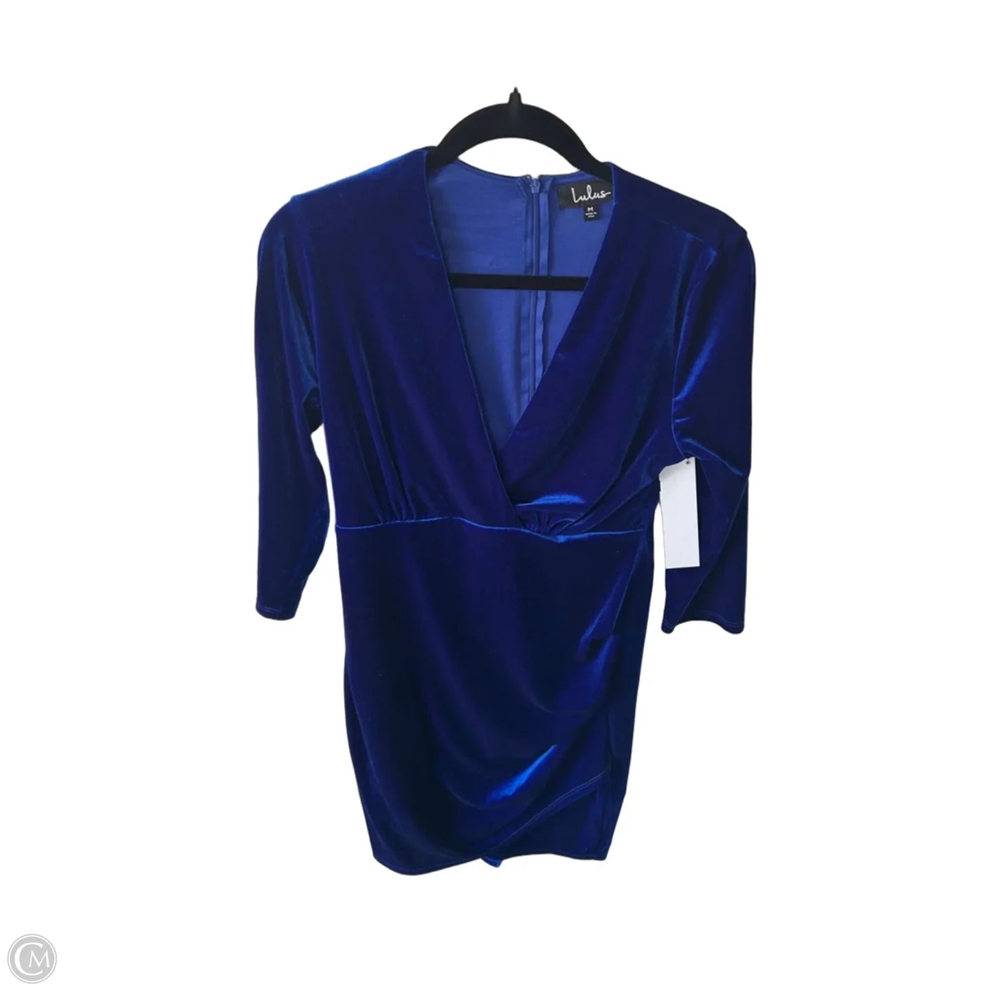 Dress Party Midi By Lulus In Blue, Size: M