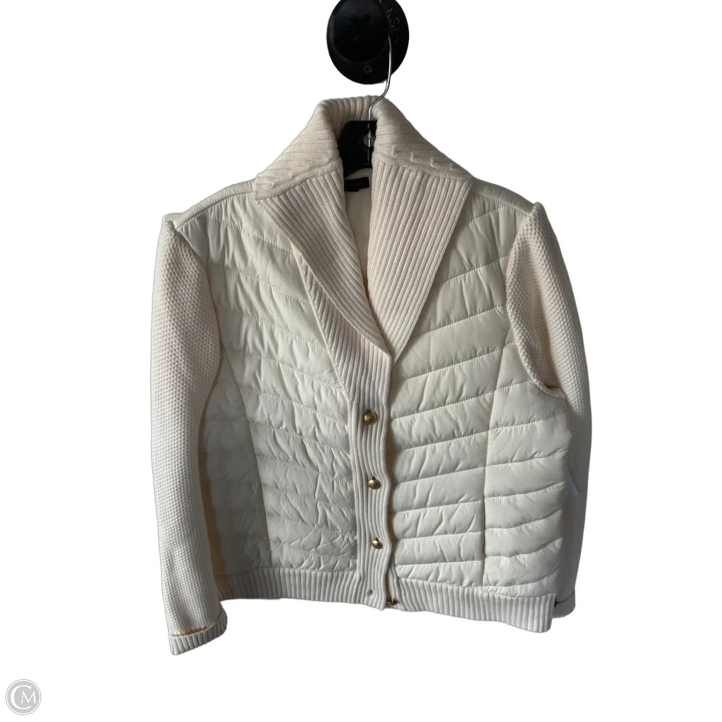 Jacket Other By Talbots In Cream, Size: L