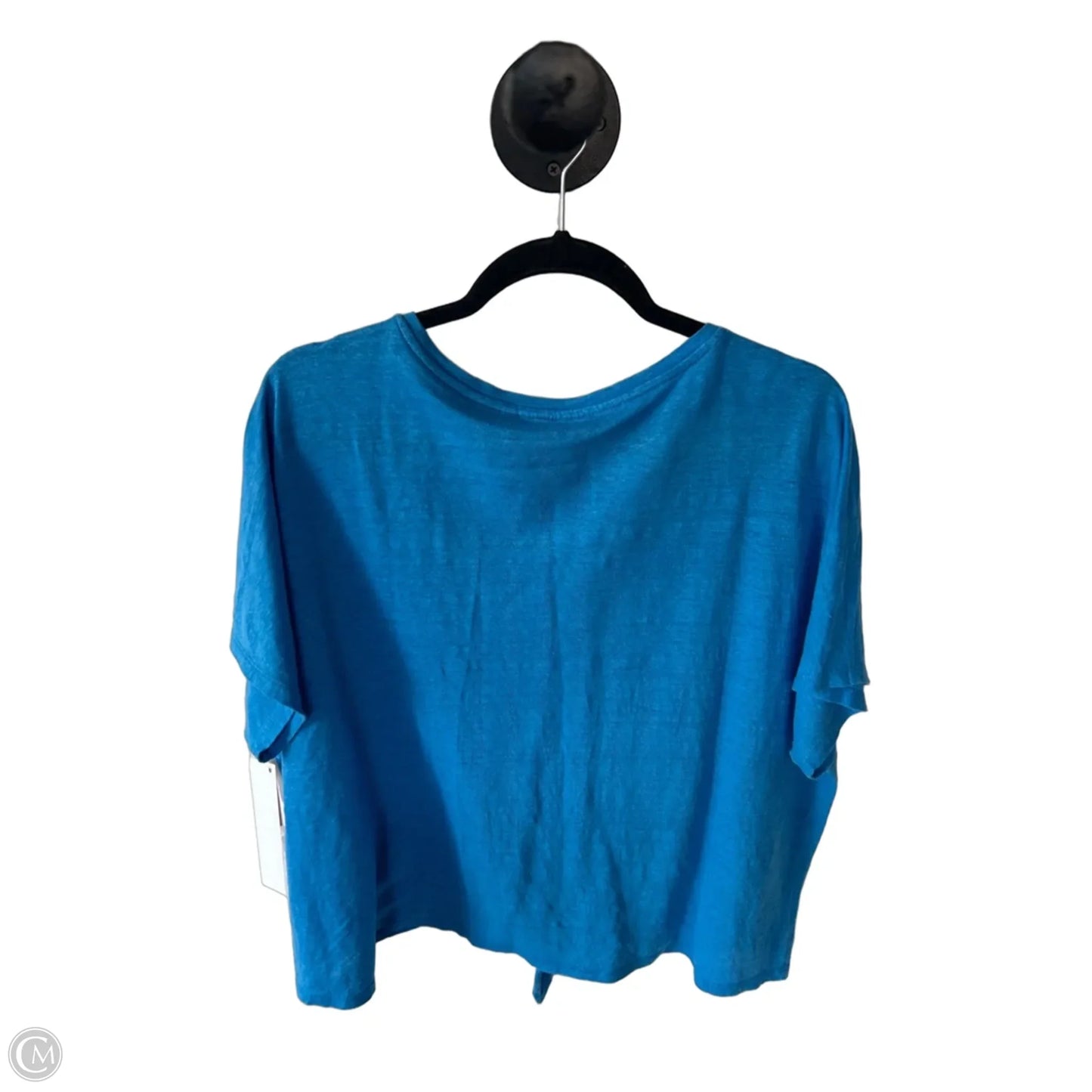 Top Short Sleeve By Chicos In Blue, Size: L