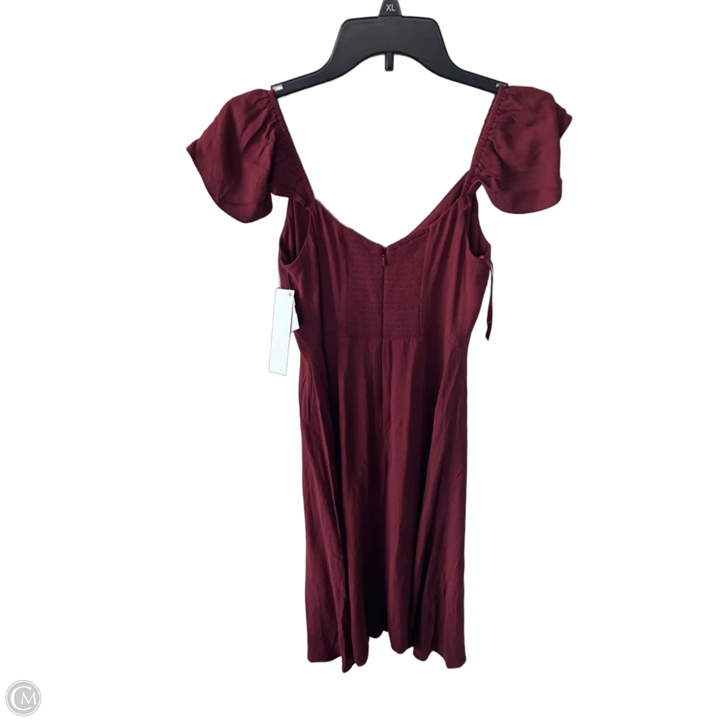 Dress Casual Midi By Quince In Red, Size: Xs