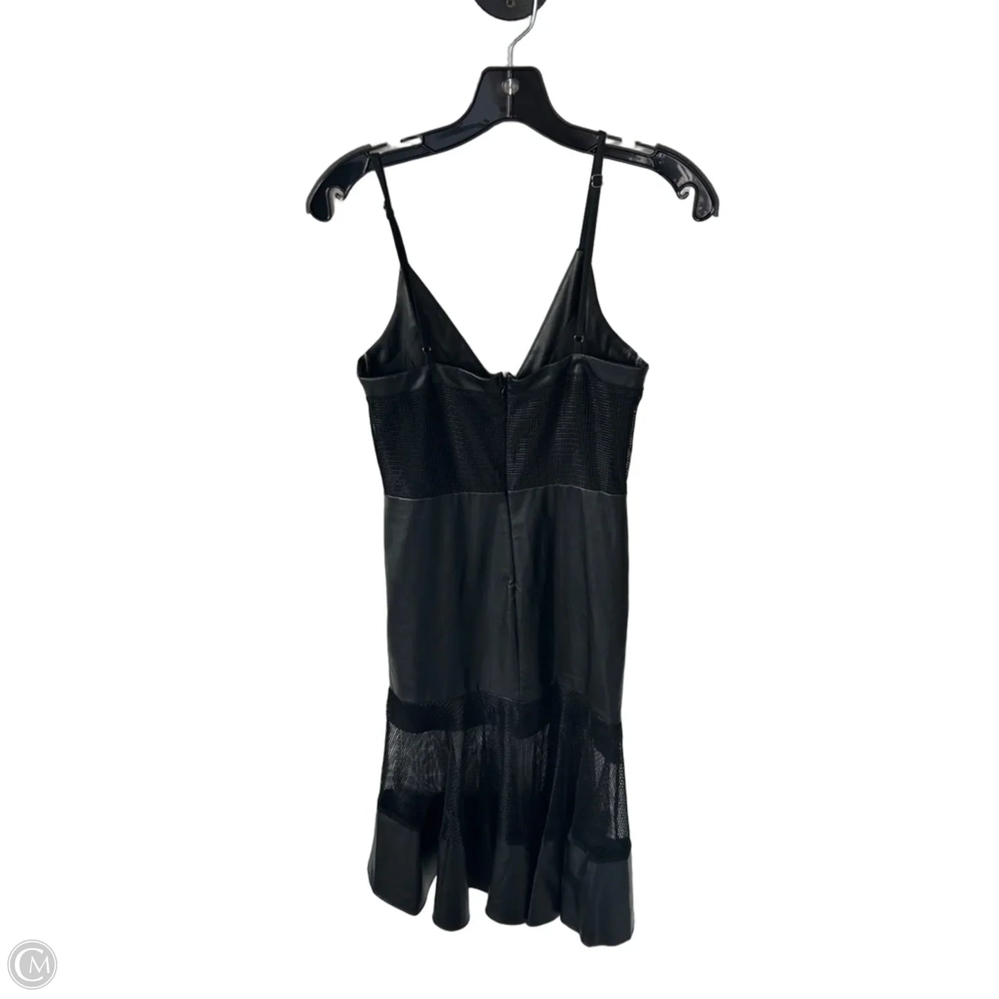 Dress Party Midi By Bebe In Black, Size: S