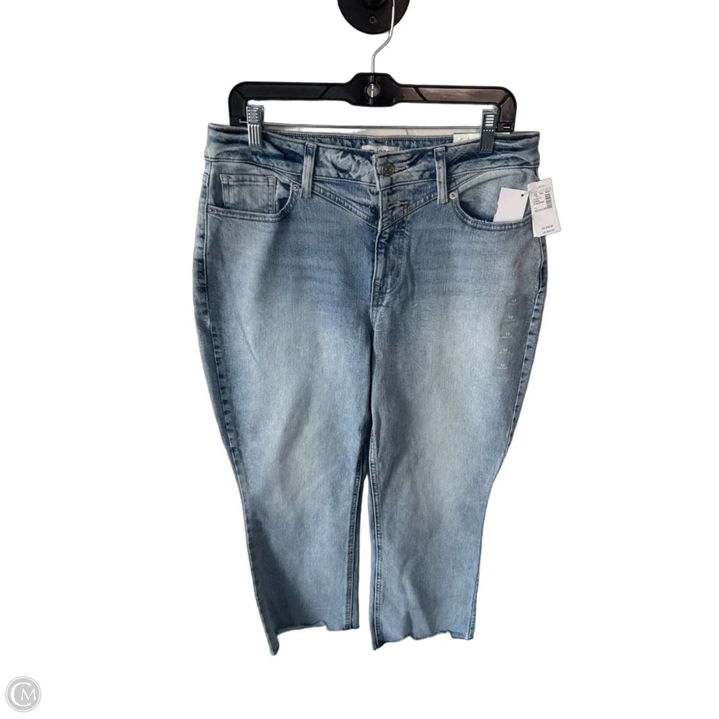 Jeans Straight By Maurices In Blue Denim, Size: 12