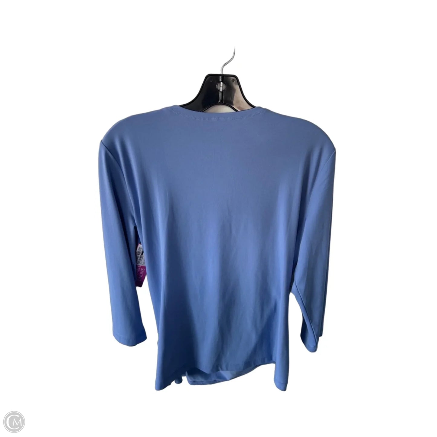 Top 3/4 Sleeve By Coldwater Creek In Blue, Size: M
