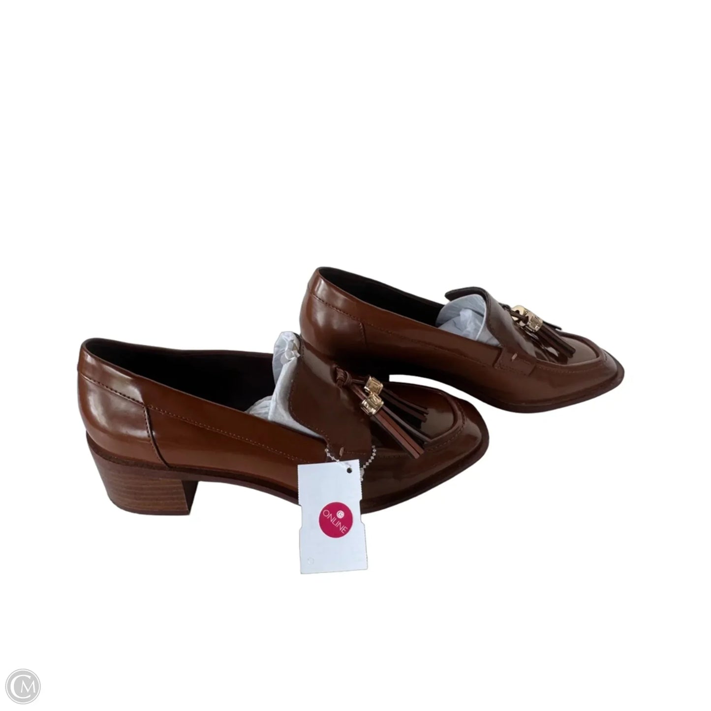 Shoes Heels Block By Franco Sarto In Brown, Size: 6.5