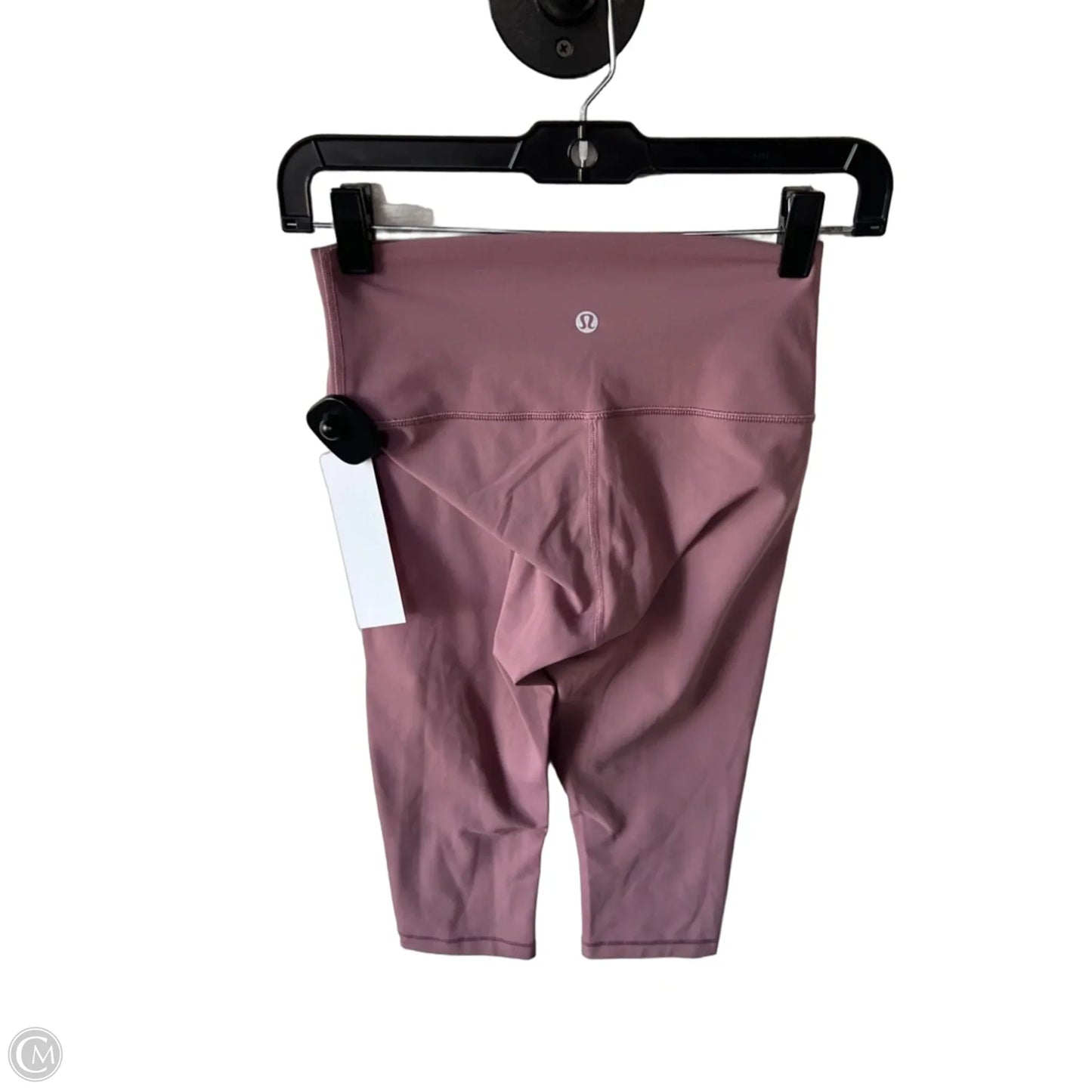 Athletic Capris By Lululemon In Pink, Size: 4