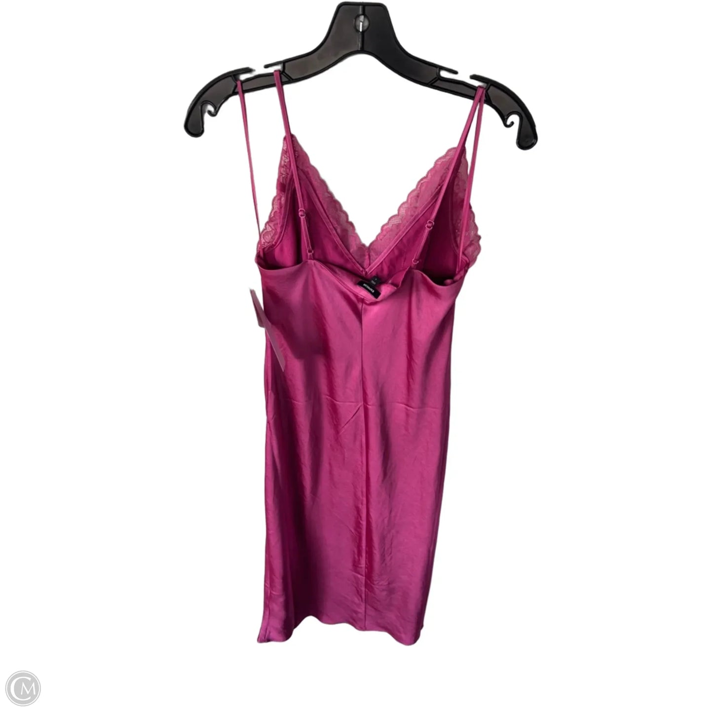 Dress Party Midi By Express In Pink, Size: S