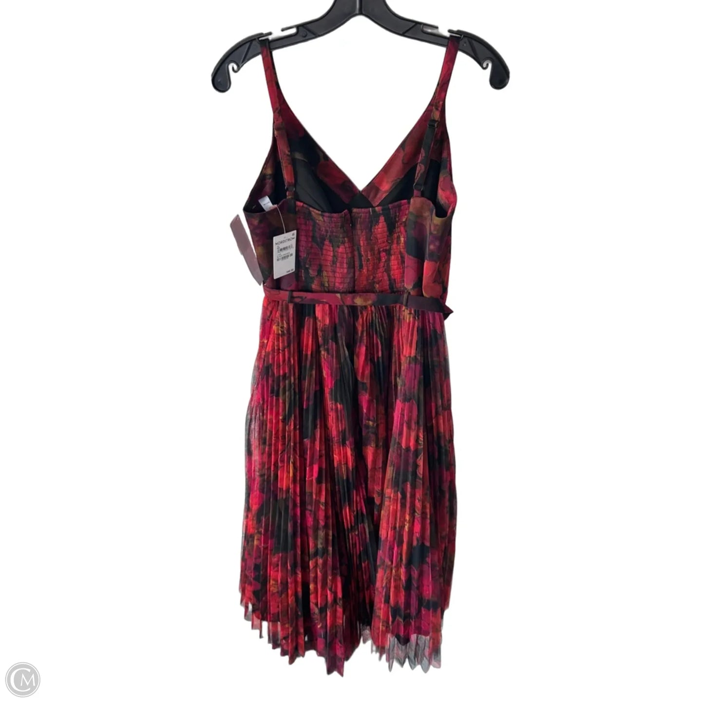 Dress Casual Maxi By Hutch In Black & Red, Size: L
